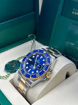 Rolex Submariner 41mm Two-Tone Yellow Gold Blue Dial Blue Bezel "Bluesy" - 126613LB - New 2025
