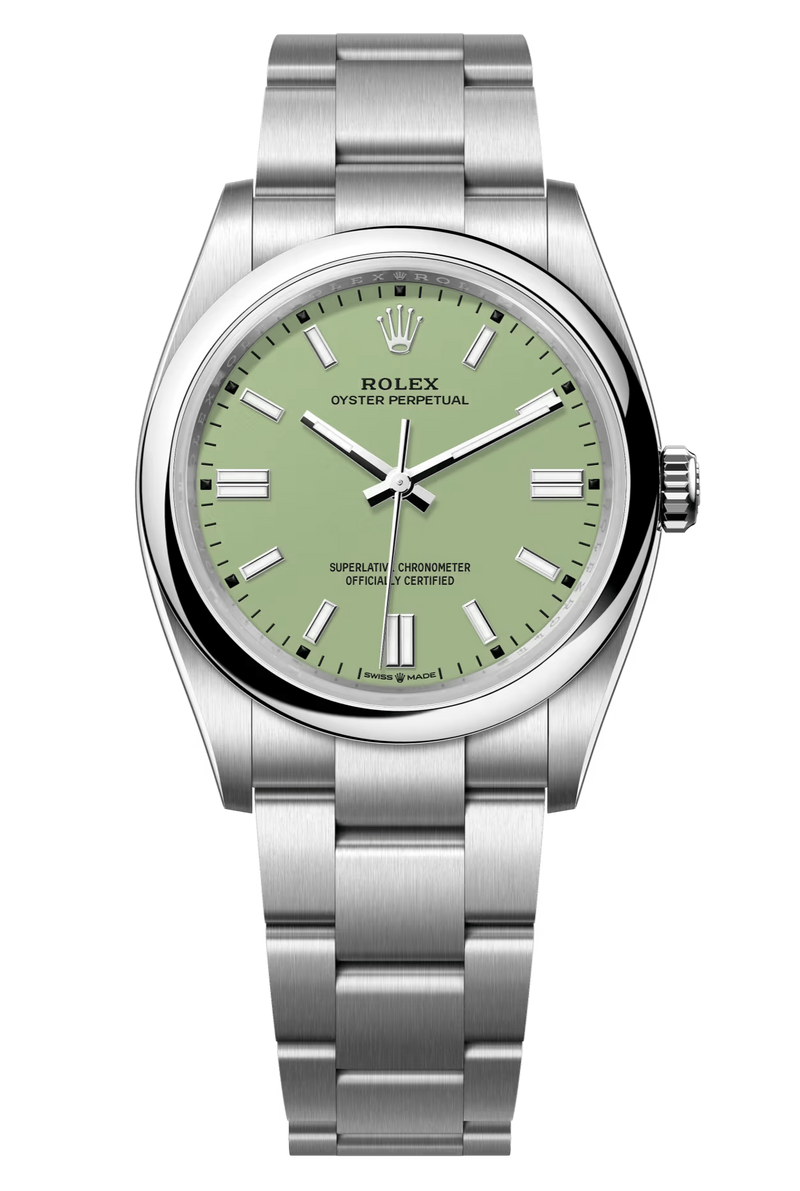 Rolex Oyster Perpetual 36mm Pistachio Dial - 126000 - New 2025