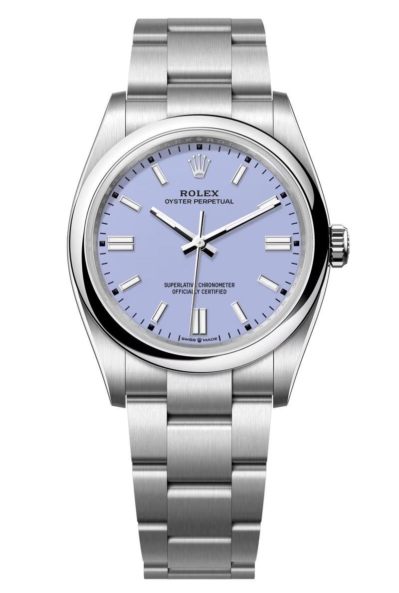 Rolex Oyster Perpetual 36mm Lavender Dial - 126000 - New 2025