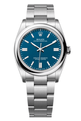 Rolex Oyster Perpetual 36mm Med Blue Dial - 126000 - New 2025