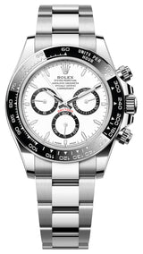 Rolex Cosmograph Daytona 40mm Ceramic Bezel White "Panda" Dial - 126500LN - New 2024