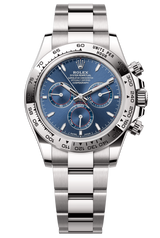 Rolex Cosmograph Daytona 40mm White Gold Blue Dial - 126509 - New 2025