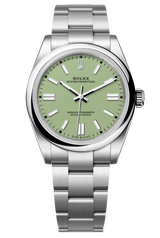 Rolex Oyster Perpetual 41mm Pistachio Dial - 134300 - New 2025