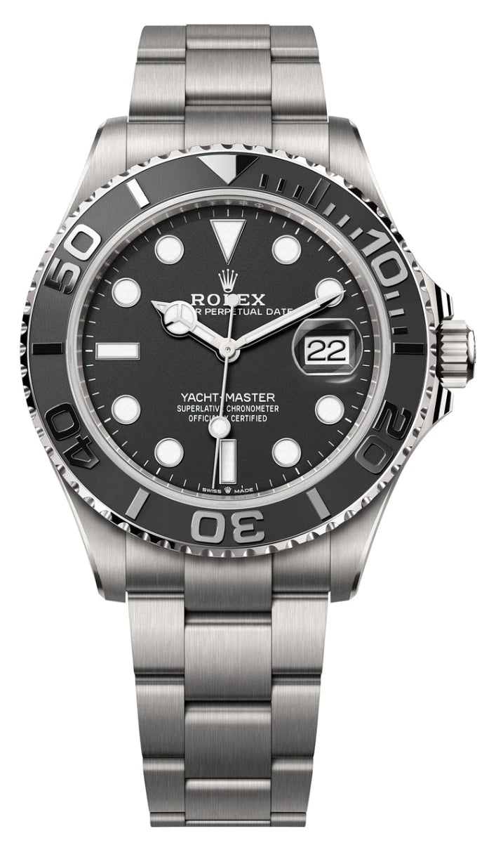 Rolex Yacht-Master 42mm Black Dial Titanium Cerachrom Bezel Oyster Bracelet – 226627 – New 2025 / 2026