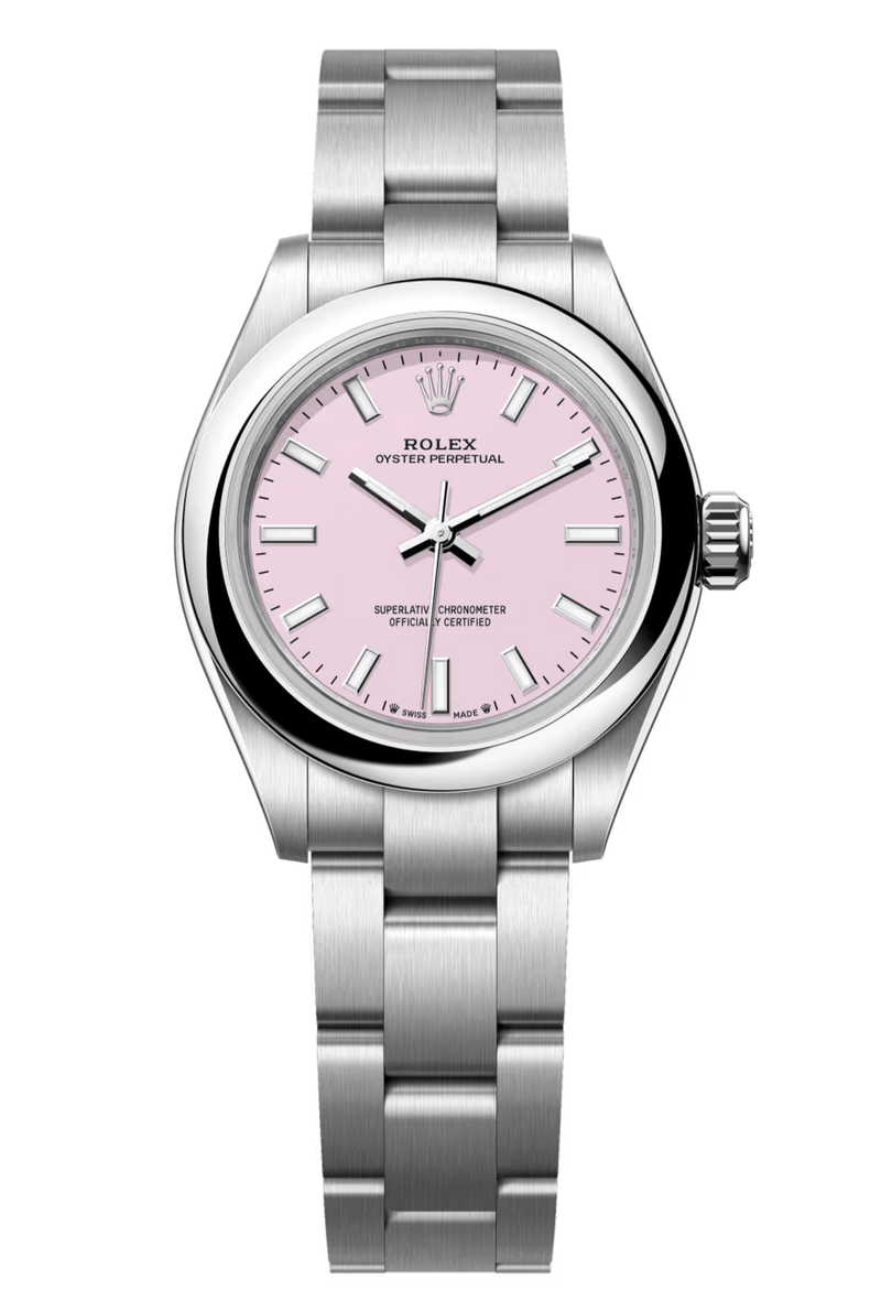 Rolex Oyster Perpetual 28mm Candy Pink Dial - 276200 - New 2025