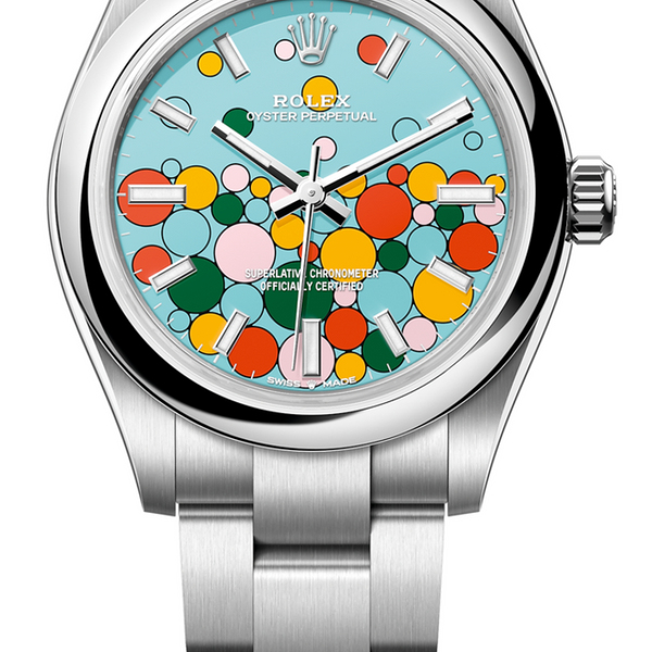 ROLEX OYSTER コレクションボックス Rolex Pink Oyster Perpetual 276200 28mm B&P 2025 Stainless