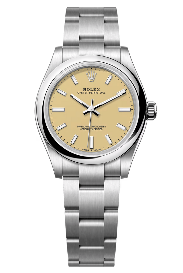 Rolex Oyster Perpetual 31mm Beige Dial - 277200 - New 2025