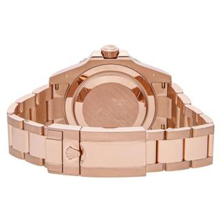 Rolex GMT-Master II "Root Beer" 18k Rose Gold Black Dial - 126715CHNR