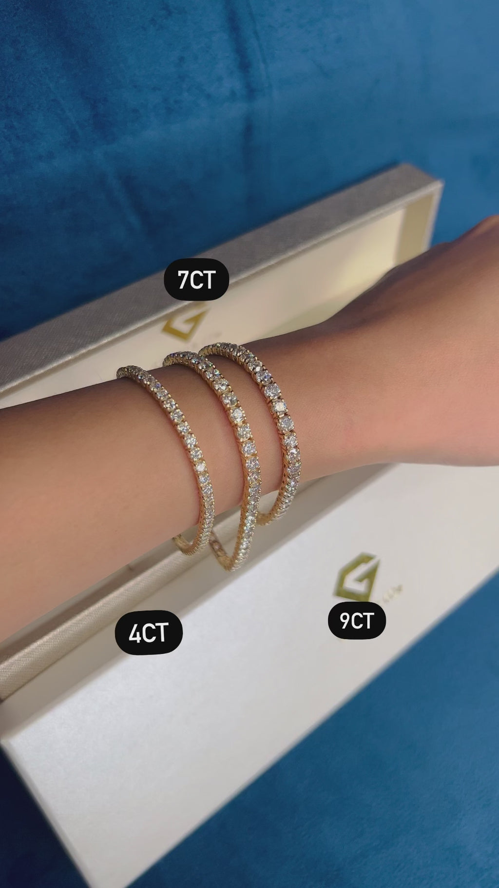Gold Tone 13 CTW CZ Bezel Set Tennis Bracelet – Jewelure