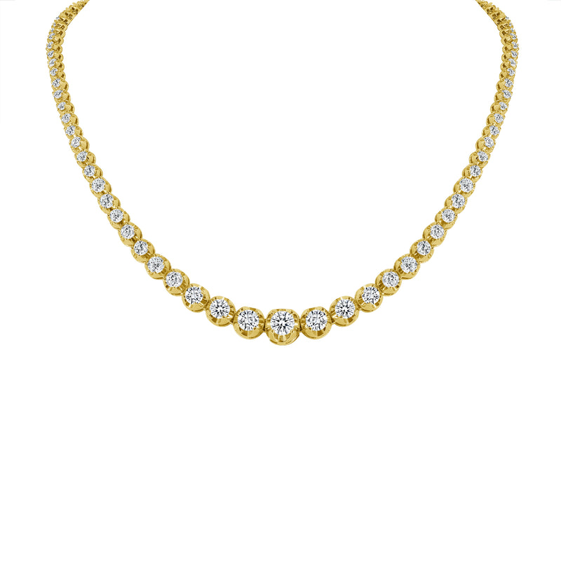 18k Platinum Plated Tennis Necklace Earrings Set made w Swarovski Crystal  Stone | eBay