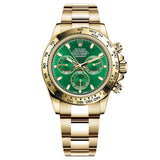 Rolex Daytona Yellow Gold 40mm Green “John Mayer”- 116508 - New 2023