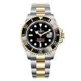 Rolex Sea-Dweller 43mm Two-Tone Yellow Gold Black Dial - 126603 - Brand New 2024