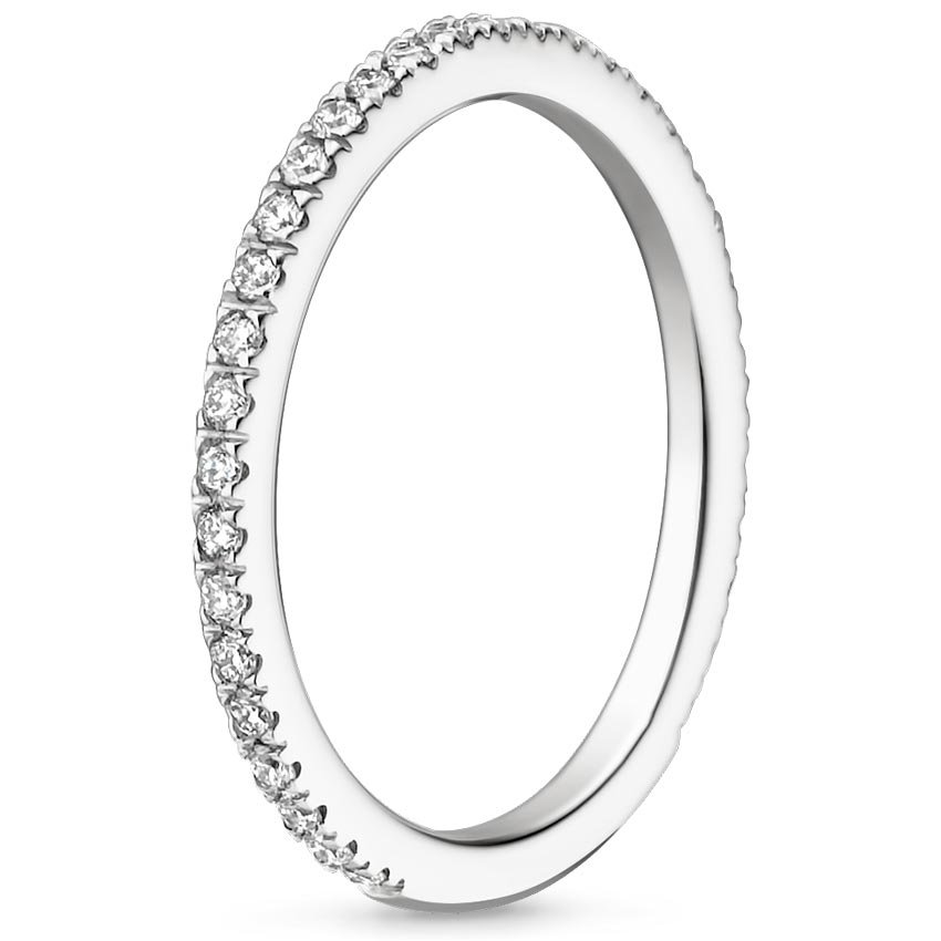 Round Cut Natural Diamond Eternity Band.