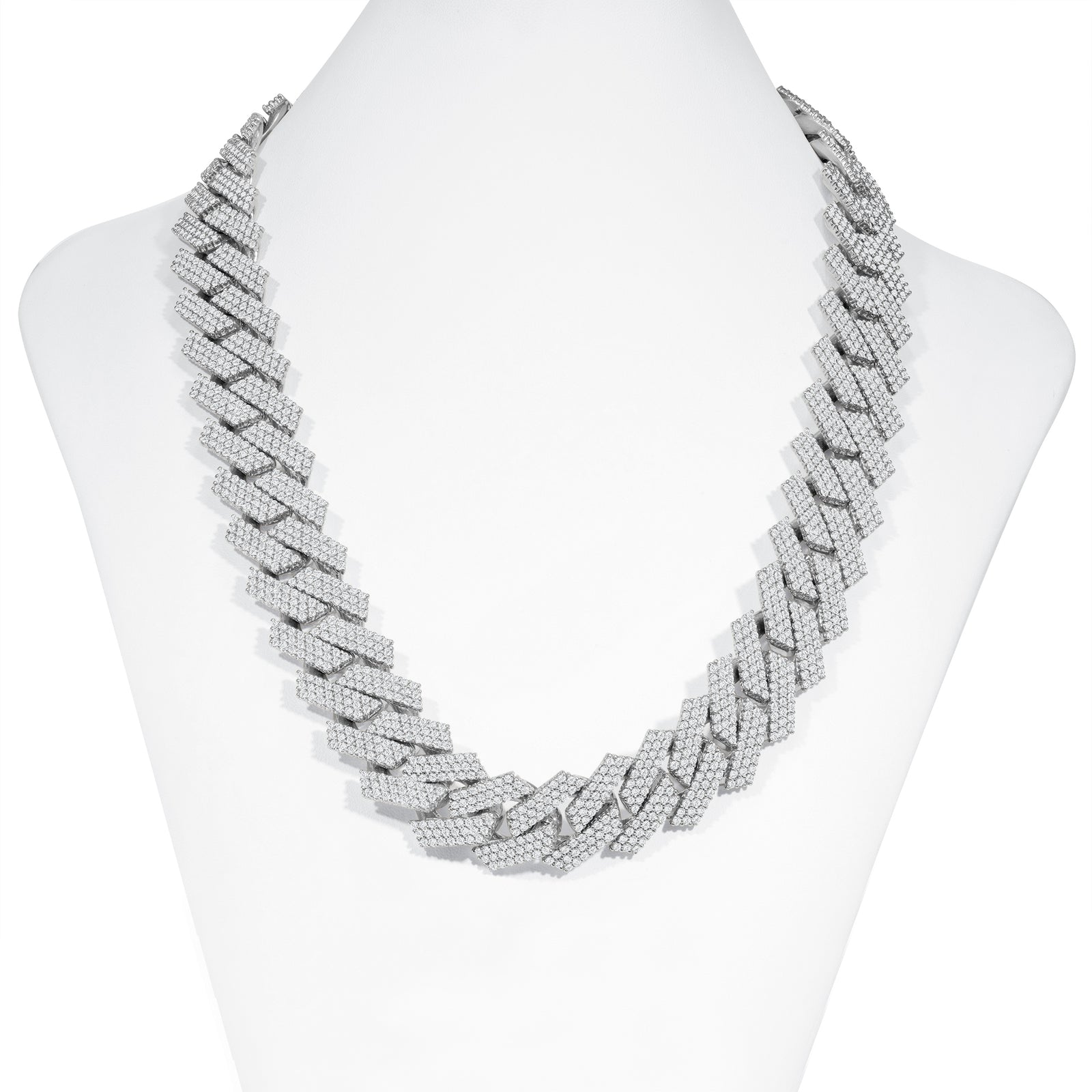 Diamond Miami Cuban Necklace - 14k Gold 30mm – Gamzo & Co