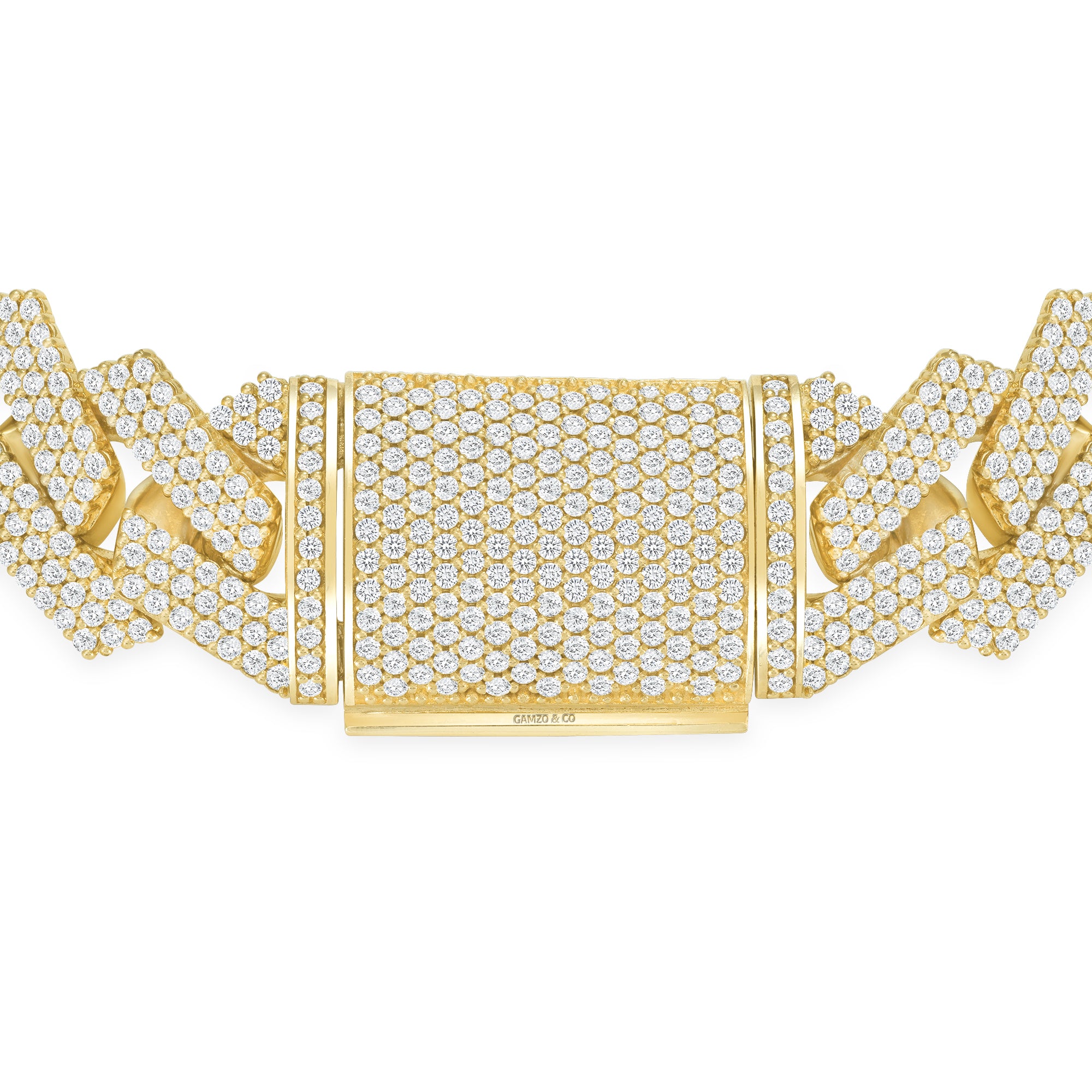 Iced Out Diamond Miami Cuban 14 Gold