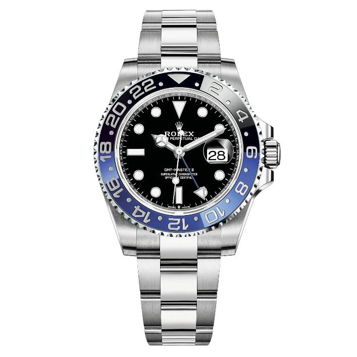 Rolex GMT-Master II 40 mm 126710BLNR Black Dial Blue/Black Cerachrom Bezel “Oyster Batman” – New 2025